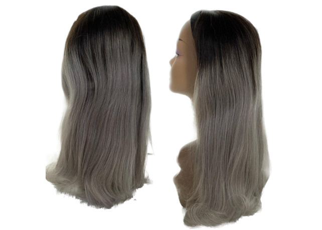 Mese de Volum cu Cordeluta DeLuxe Ombre Negru / Grey